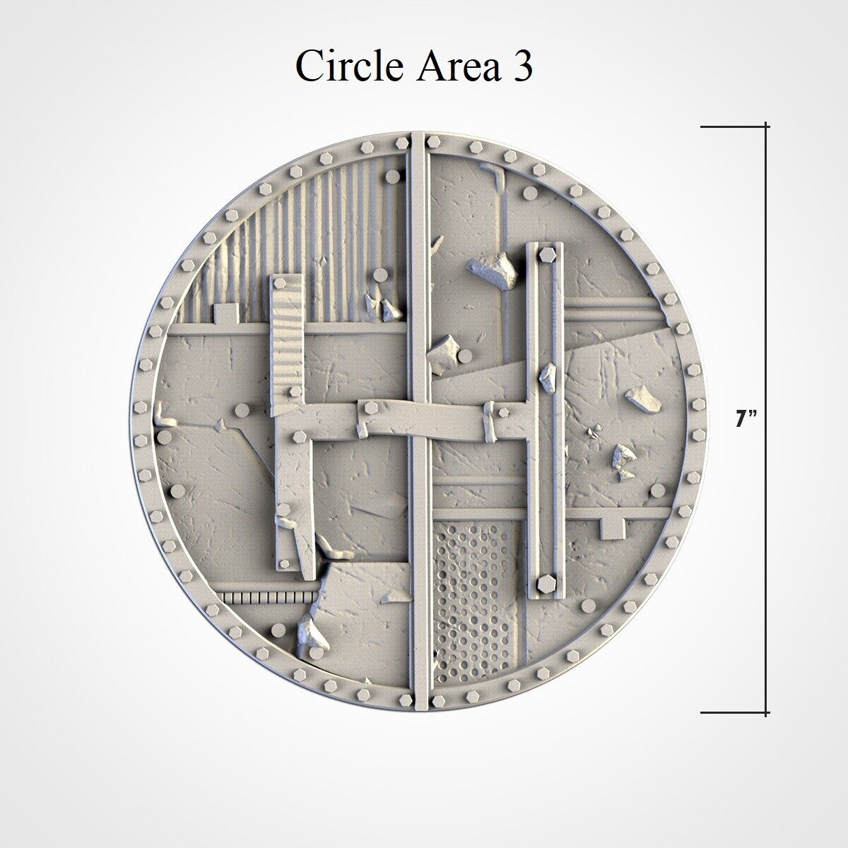 Post Apocalypse Ruins Terrain, Set 2