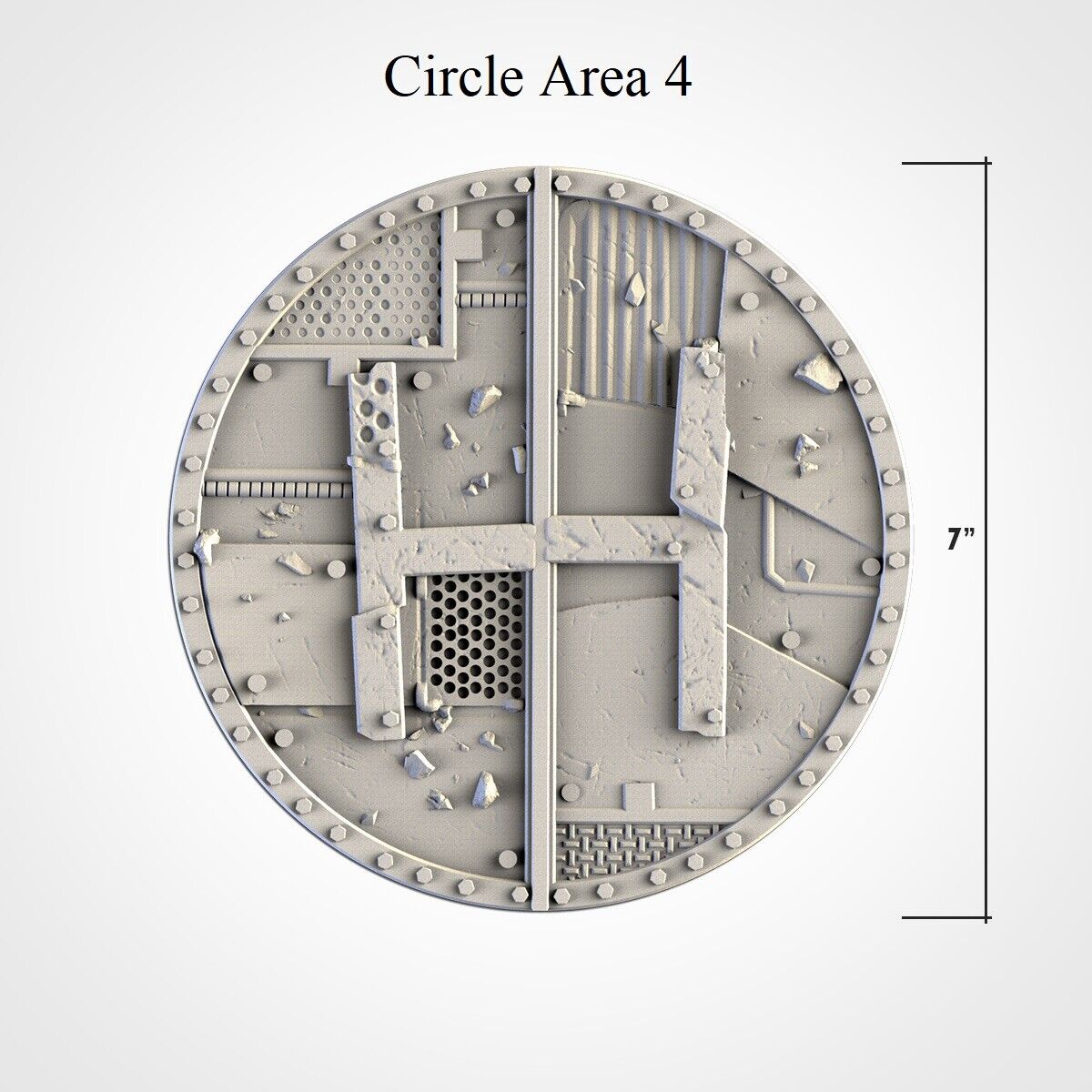 Post Apocalypse Ruins Terrain, Set 2