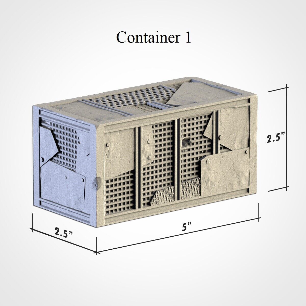 Post Apocalypse Ruins Terrain, Set 2