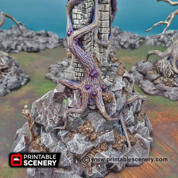 The Shadow Gate - (32,28 or 15mm scale) - Shadowfey Wilds