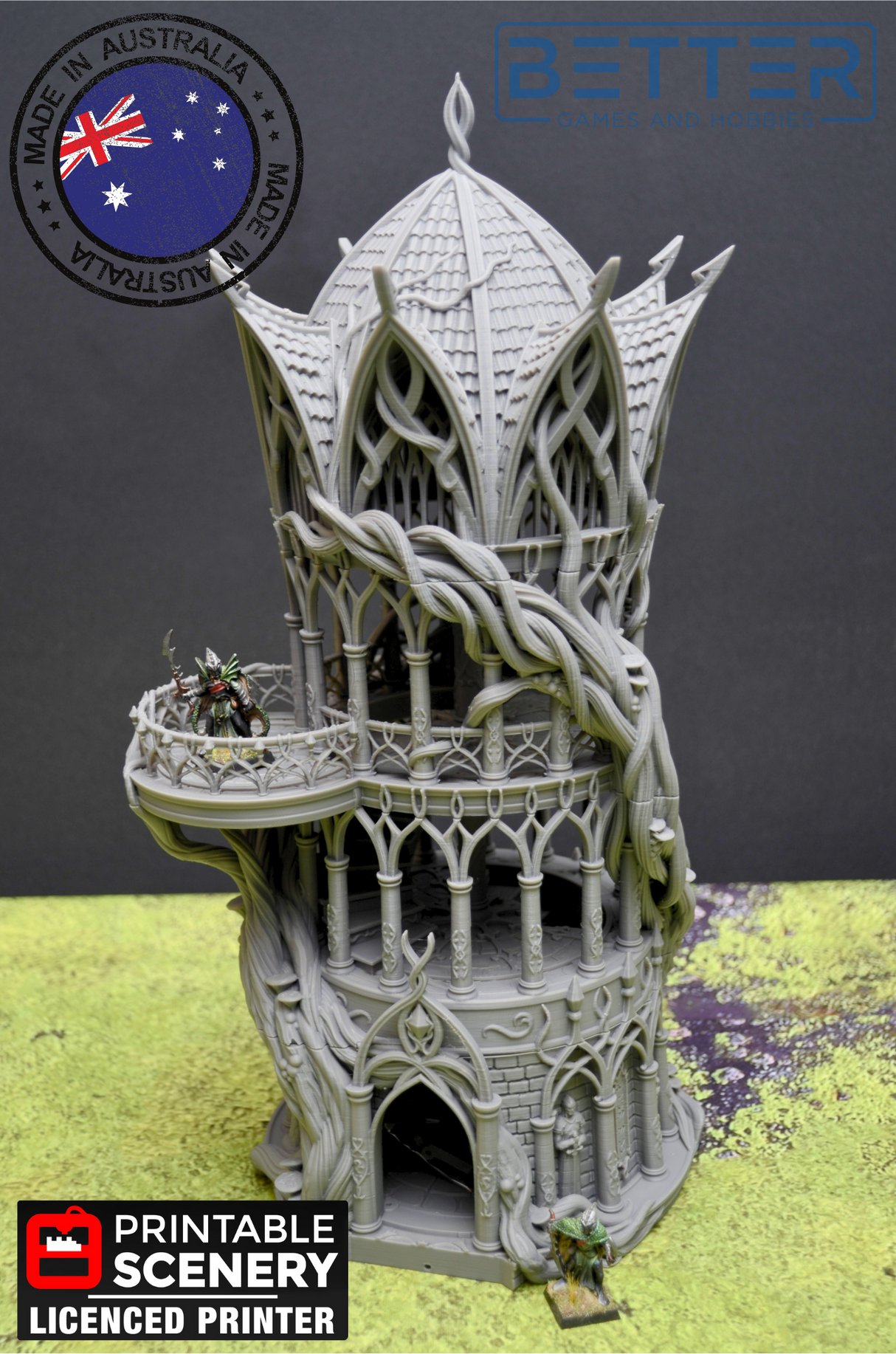 Tower Aeternus - (28, 15 or 10mm scale) - Wood Elven