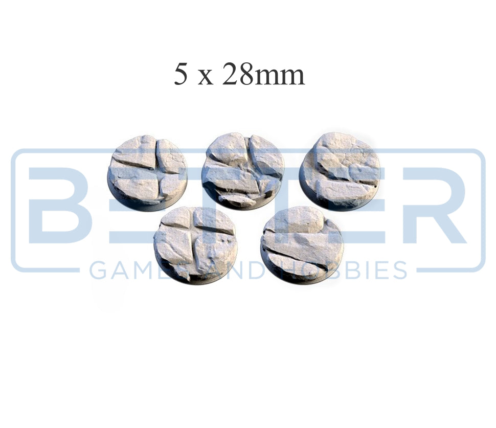 Volcanic - Themed Bases and Toppers for sci-fi & fantasy wargaming