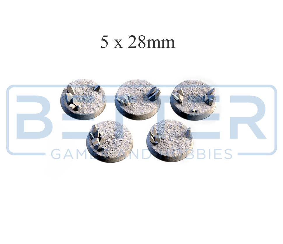 Xeno's Crystals - Themed Bases and Toppers for sci-fi & fantasy wargaming