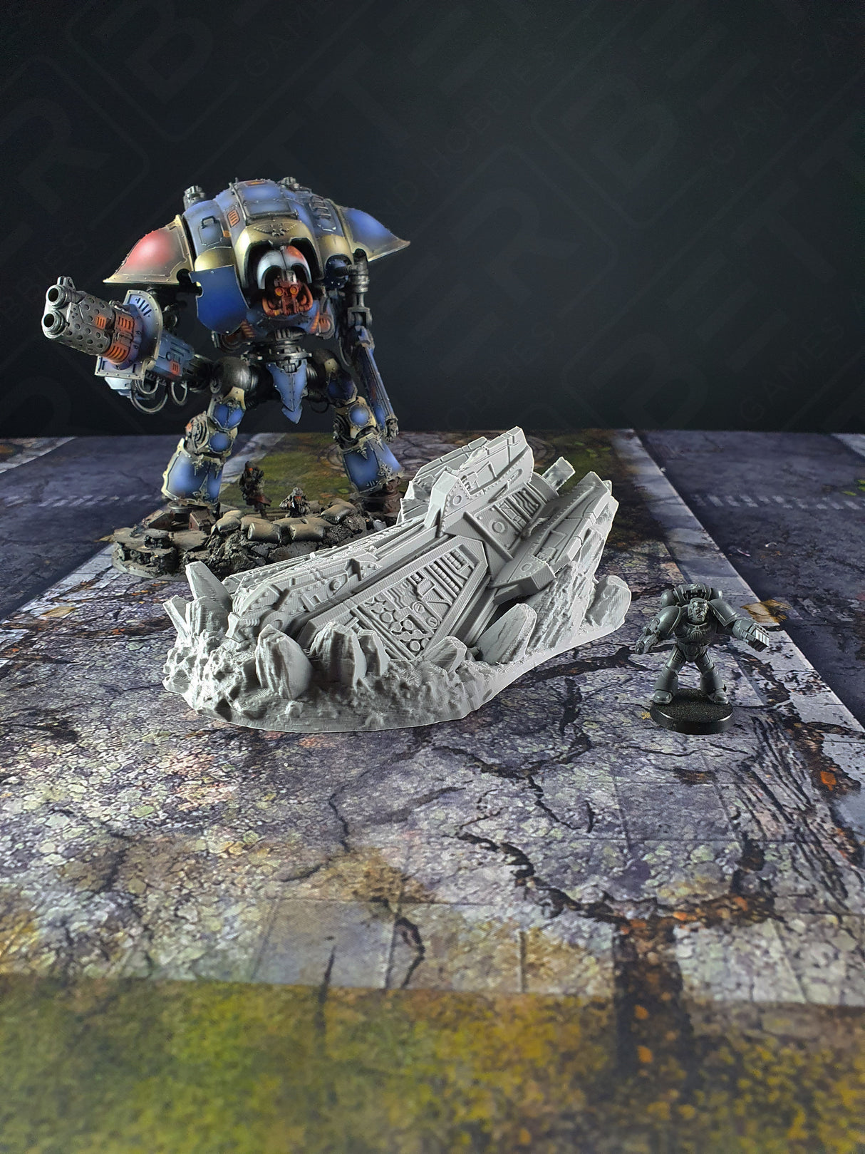 Landing Pods - Scatter terrain