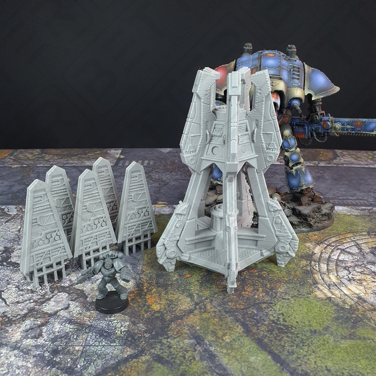 Landing Pods - Scatter terrain