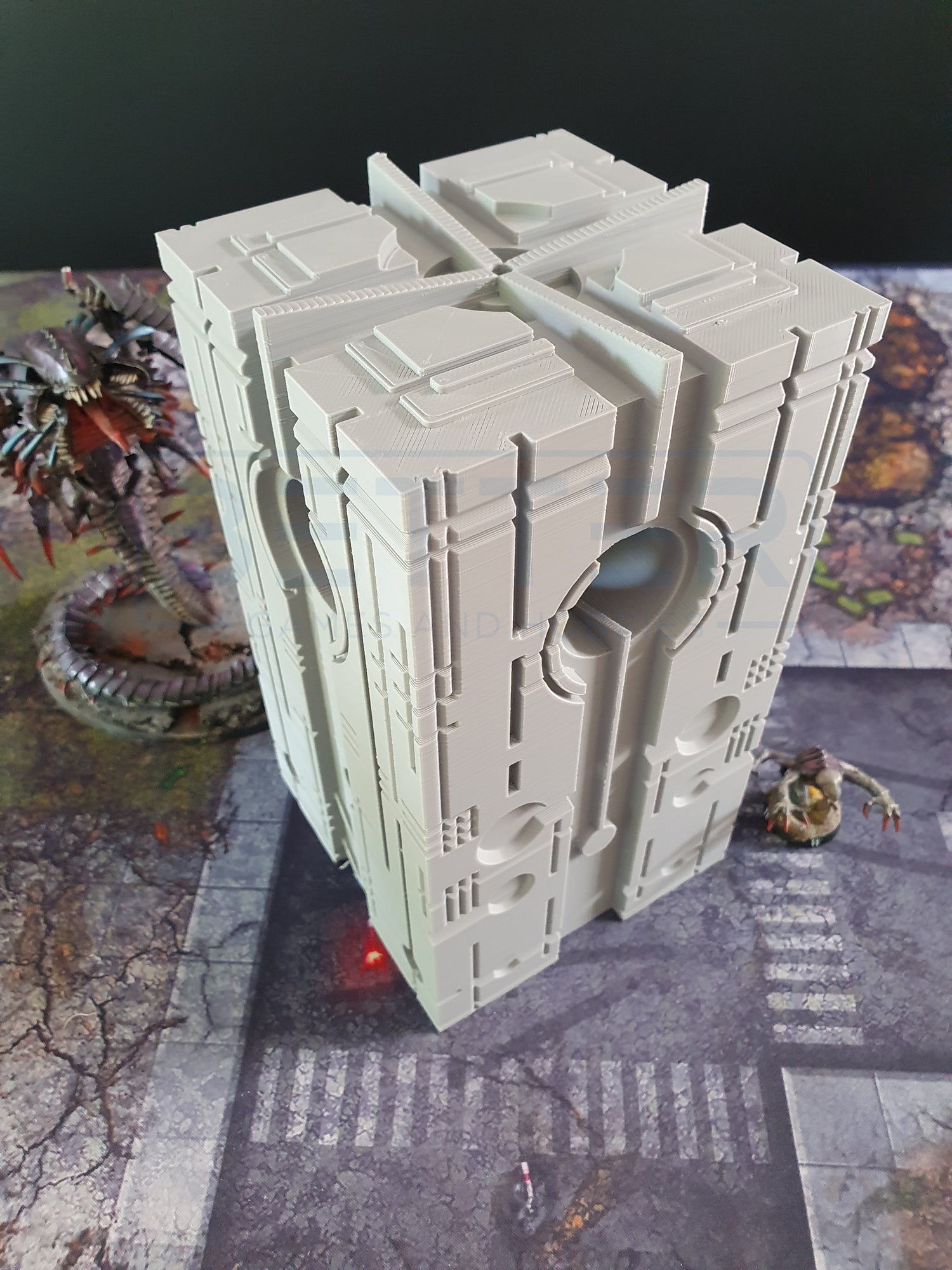 Xenos Tomb World – Alien Terrain Set for 28–32mm Sci-Fi Wargaming