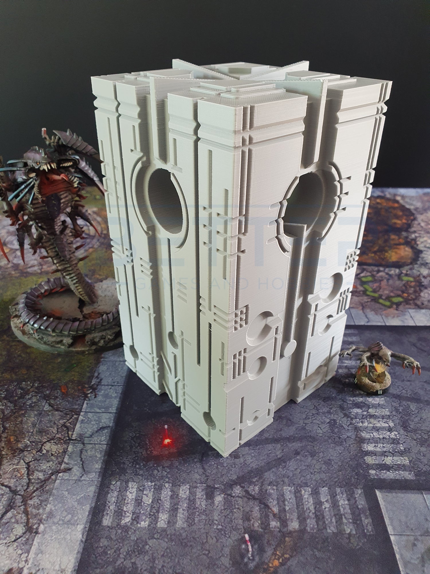 Xenos Tomb World – Alien Terrain Set for 28–32mm Sci-Fi Wargaming