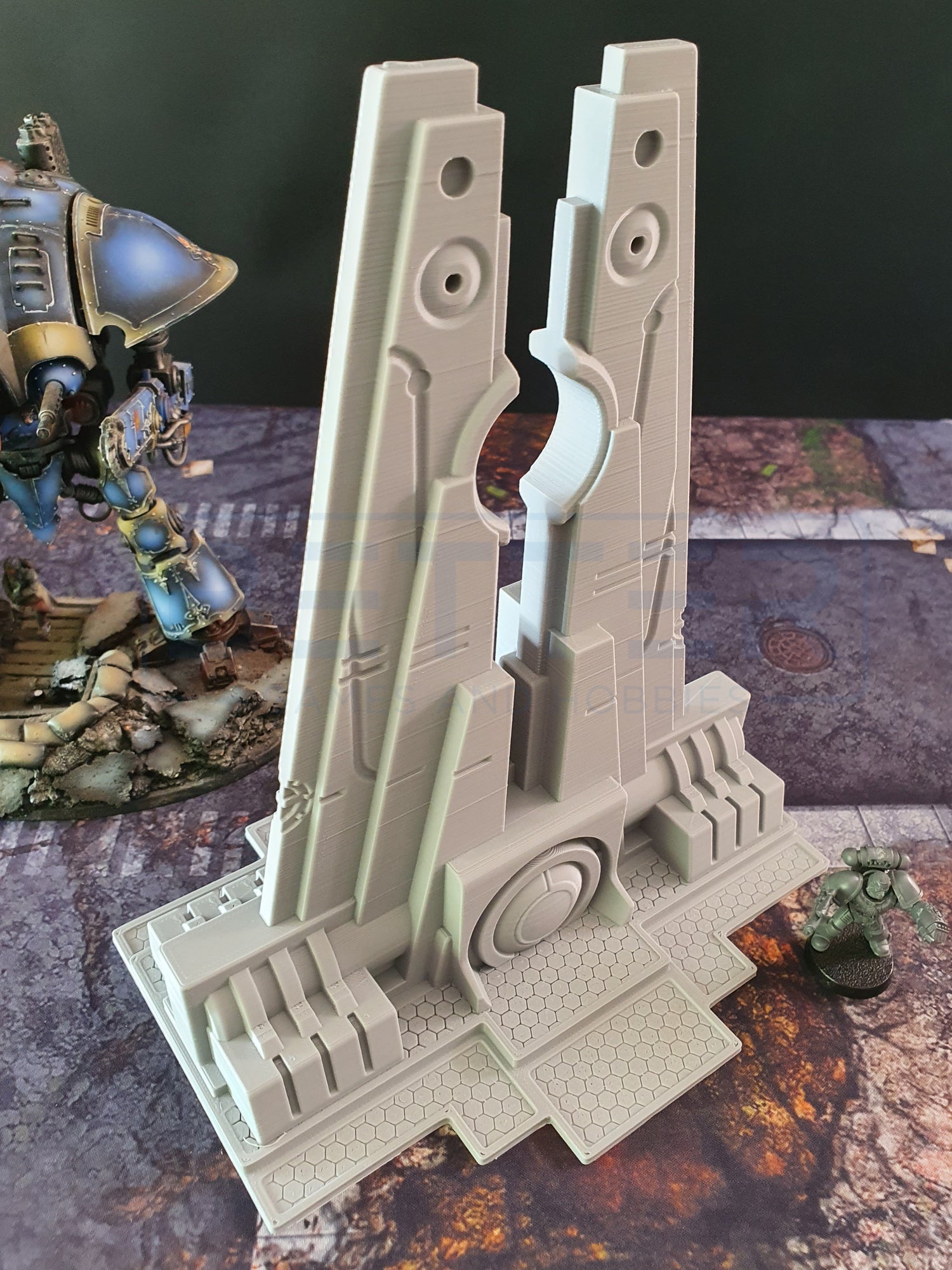 Xenos Buildings – Modular Alien Terrain Structures for Sci-Fi Wargaming | Better Games and Hobbies