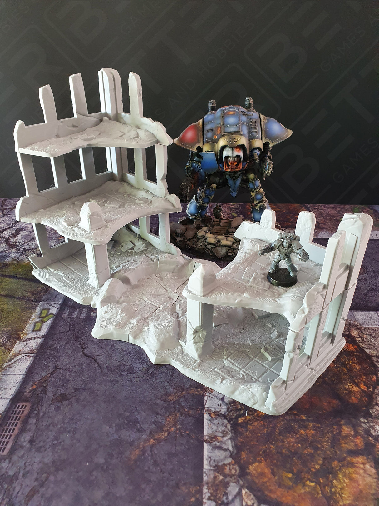 Gothic City Ruins - Terrain