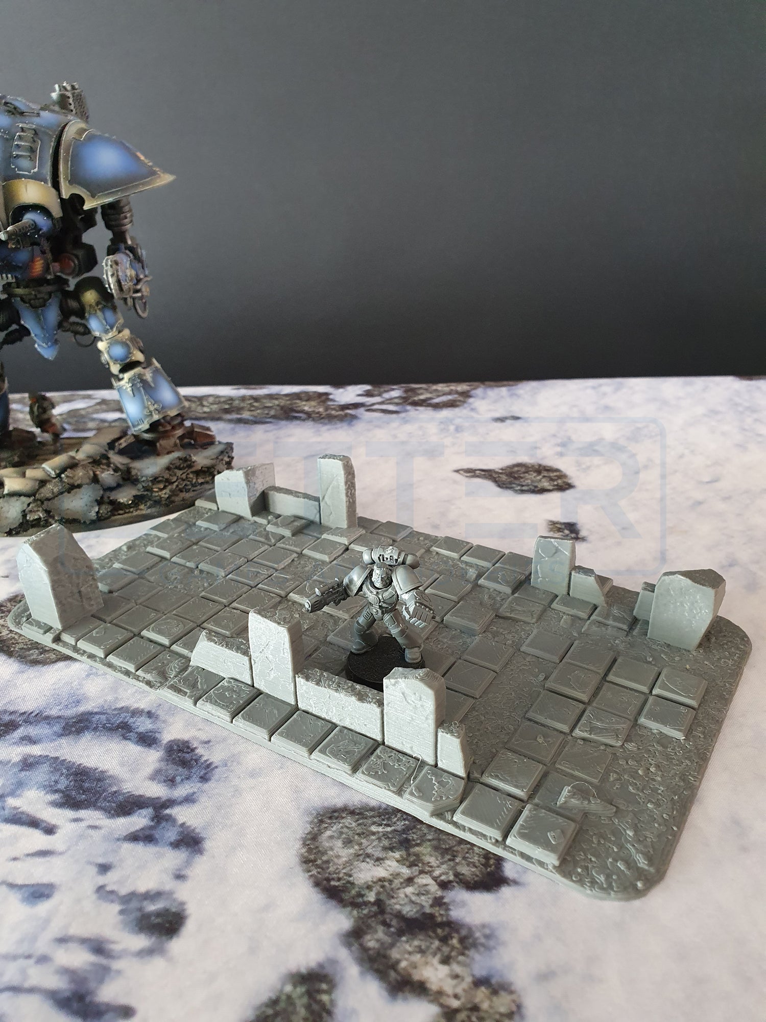 City Ruins - Set 2 WTC compatible competitive tabletop Terrain
