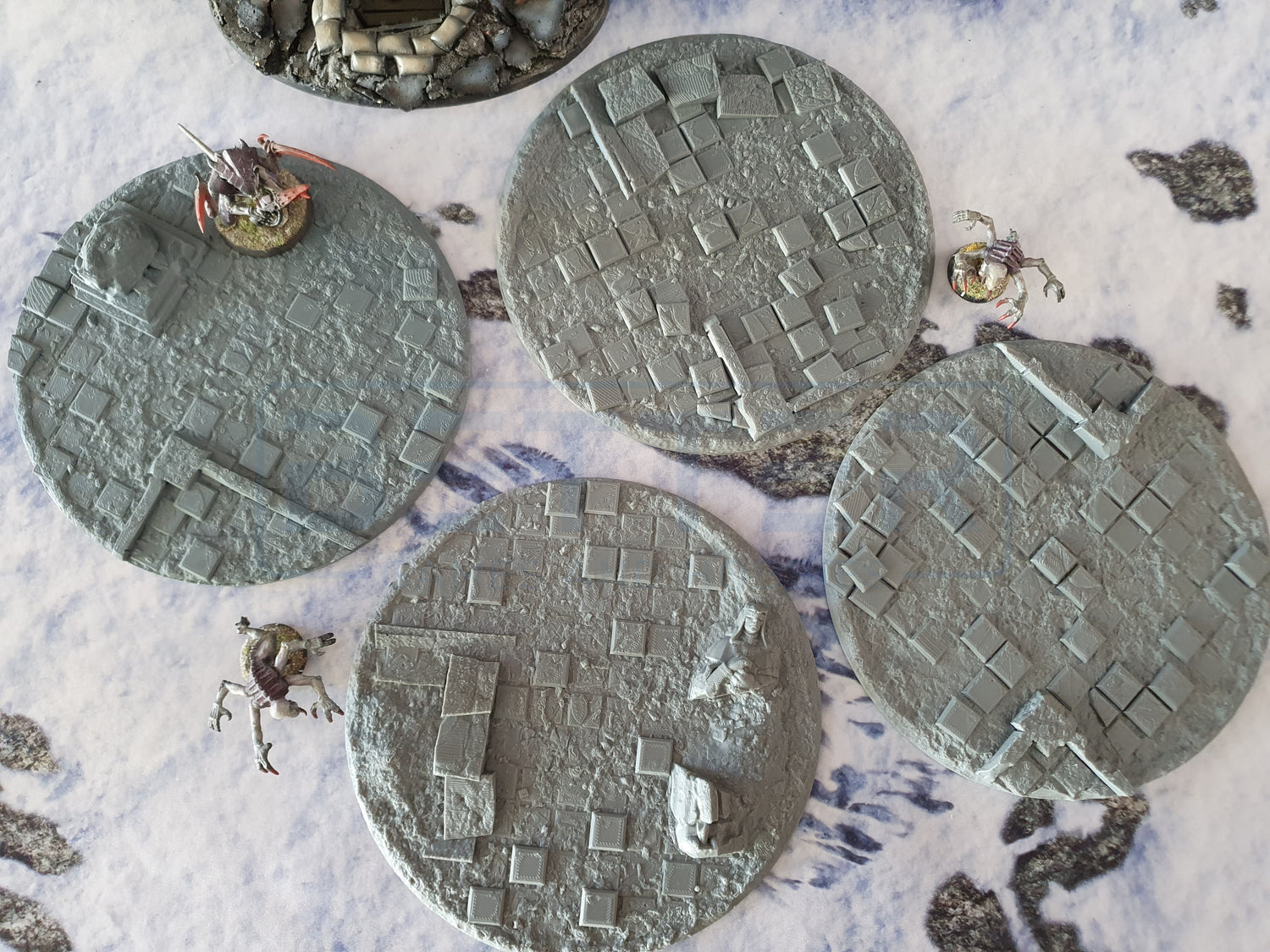 City Ruins - Set 2 WTC compatible competitive tabletop Terrain