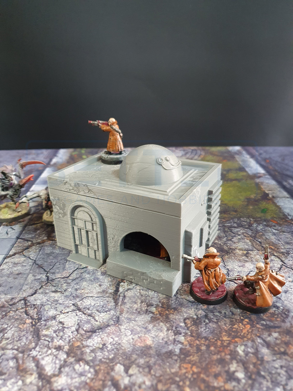 Desert Buildings Set 1 (32, 28, 15 & 10mm Scale) Tabletop wargaming terrain