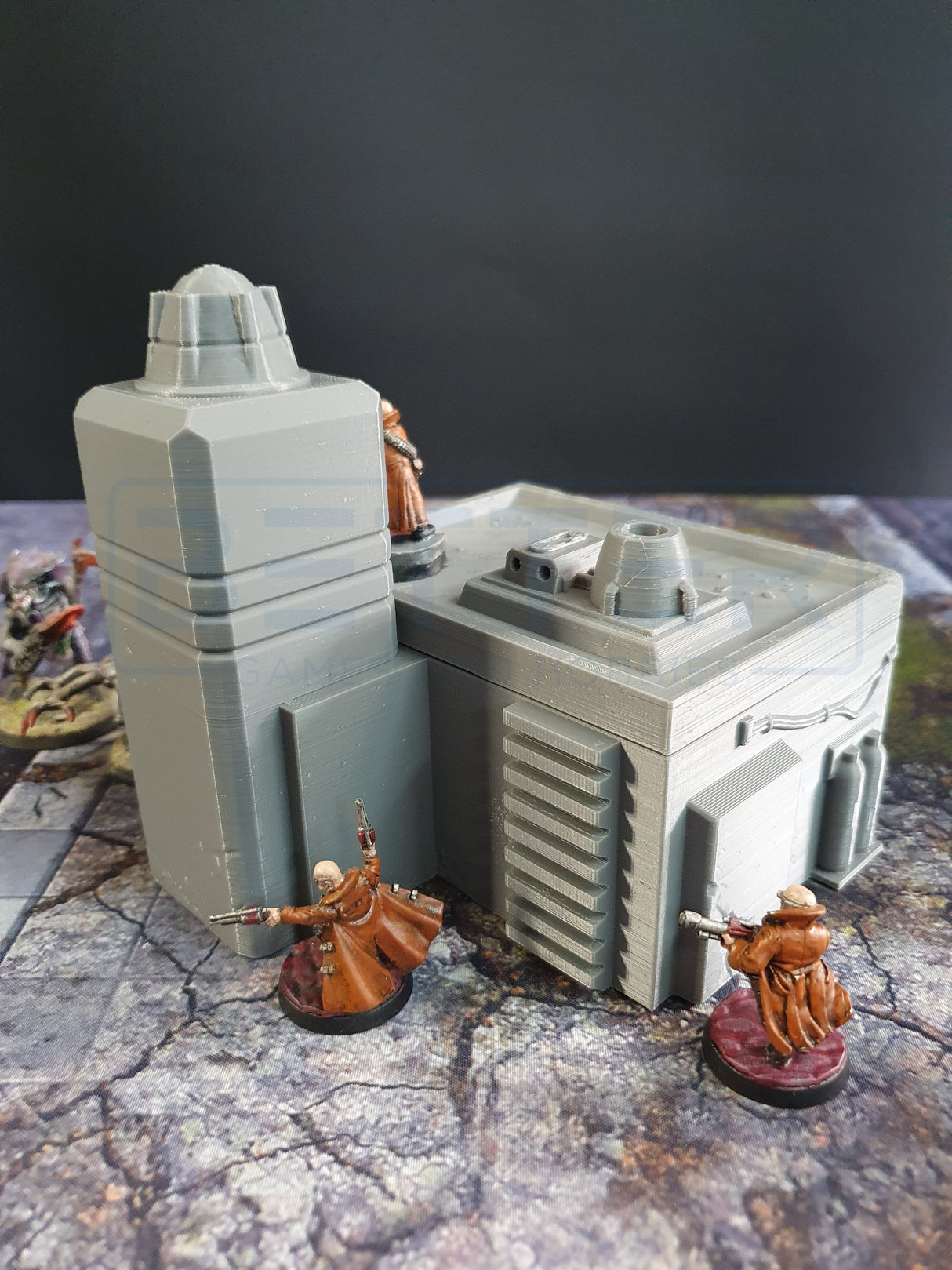 Desert Buildings Set 1 (32, 28, 15 & 10mm Scale) Tabletop wargaming terrain