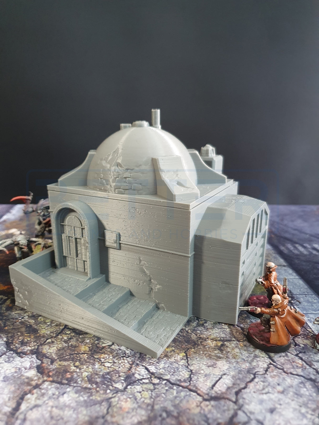 Desert Buildings Set 1 (32, 28, 15 & 10mm Scale) Tabletop wargaming terrain