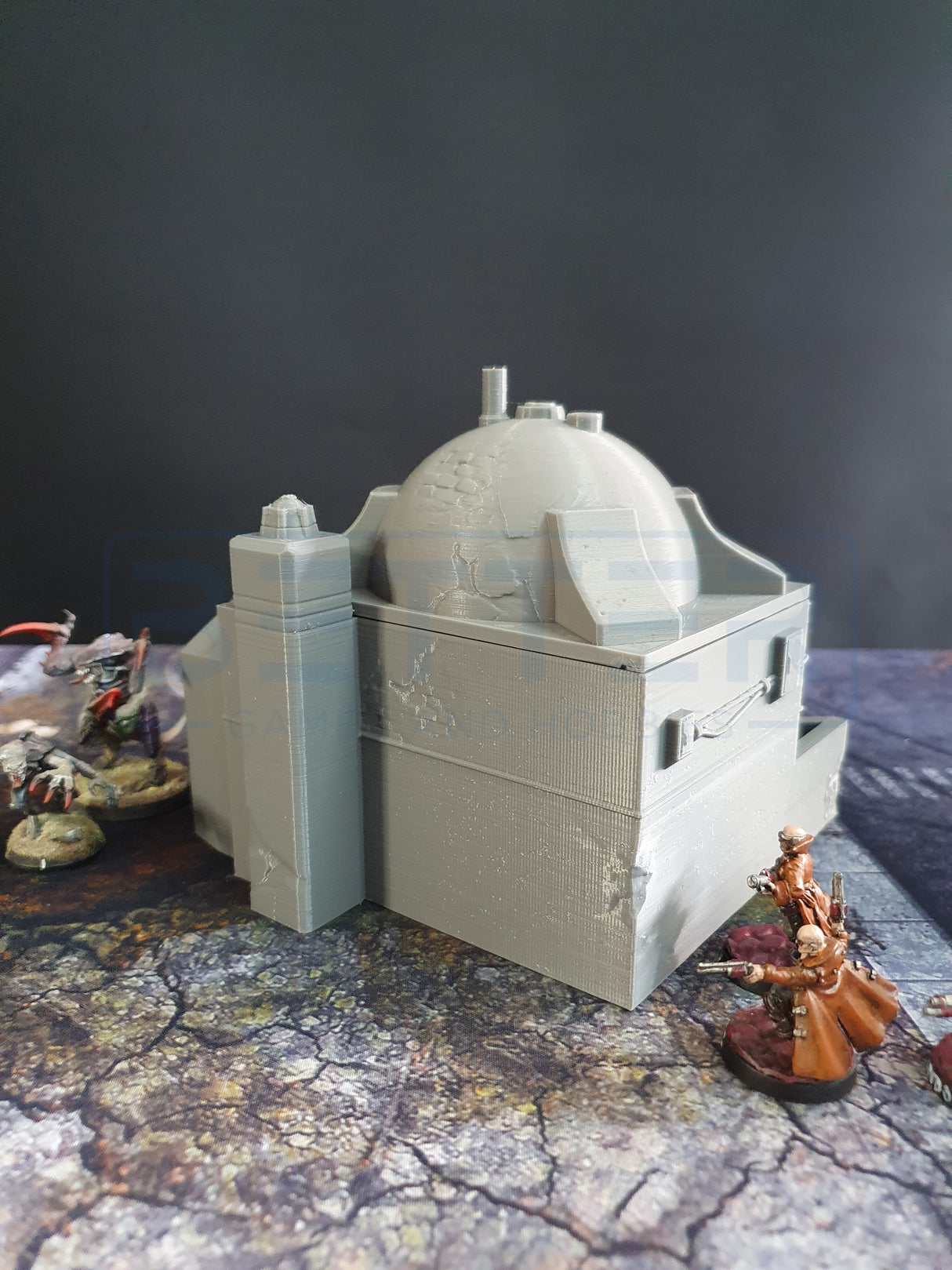 Desert Buildings Set 1 (32, 28, 15 & 10mm Scale) Tabletop wargaming terrain