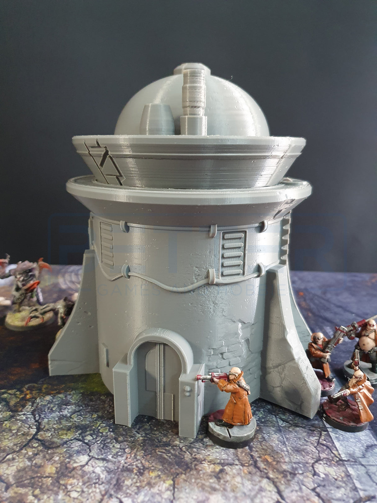 Desert Buildings Set 1 (32, 28, 15 & 10mm Scale) Tabletop wargaming terrain