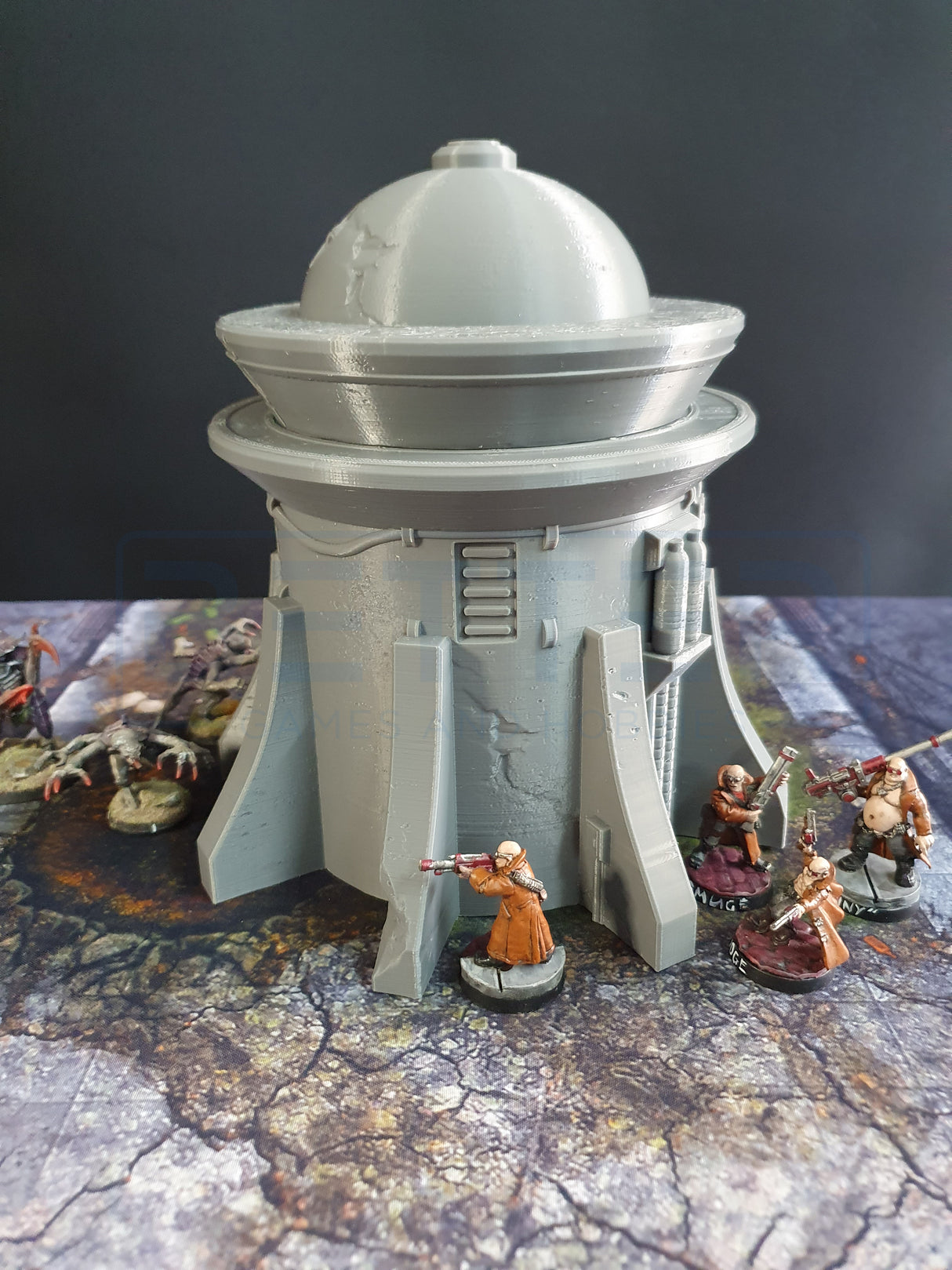 Desert Buildings Set 1 (32, 28, 15 & 10mm Scale) Tabletop wargaming terrain