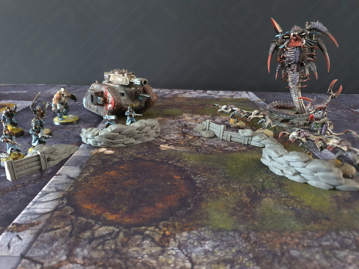 Sandbag Defenses / Barricades Terrain