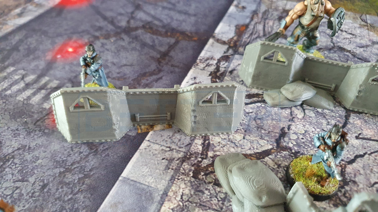 Defense Line Barricades