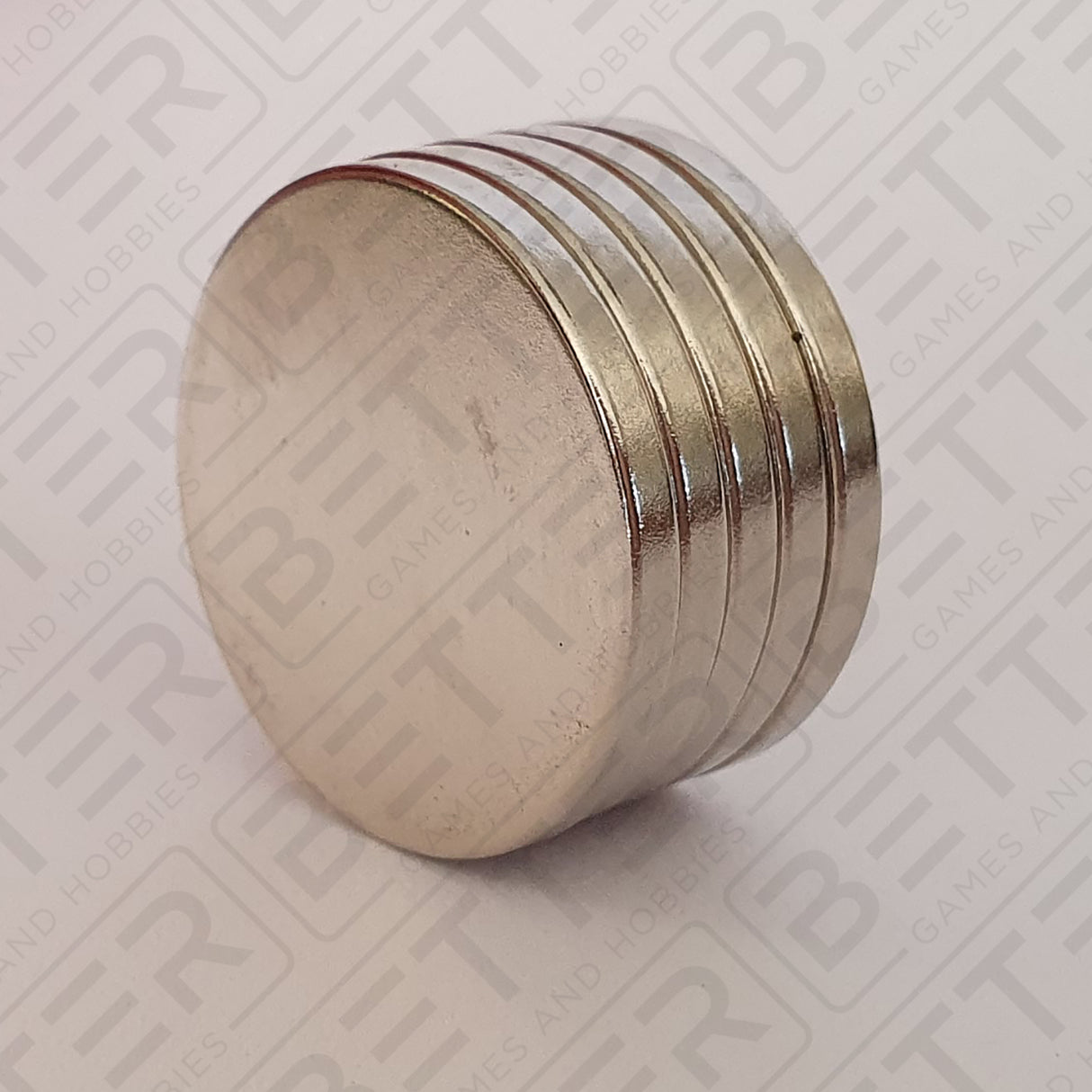 20mm x 2mm Round Rare Earth Neodymium Magnets, 5pcs
