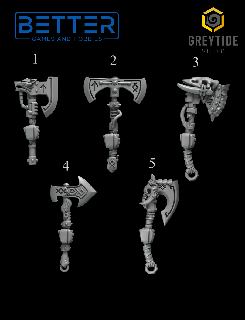 Axes - Primal Hounds for 2nd Born marines