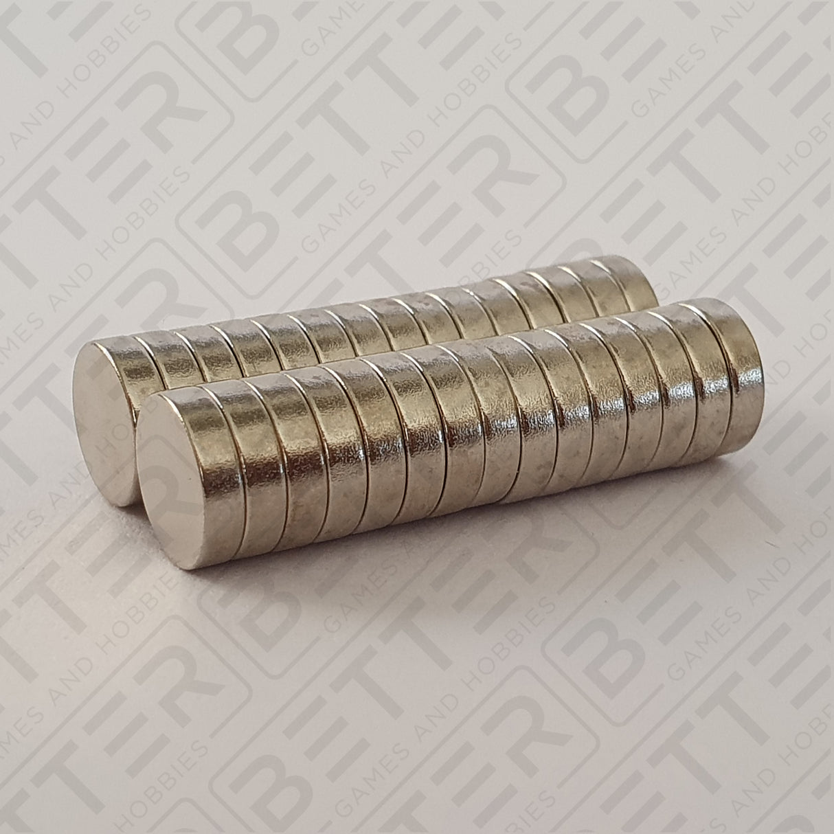 8mm x 2mm Round Rare Earth Neodymium Magnets, 30pcs