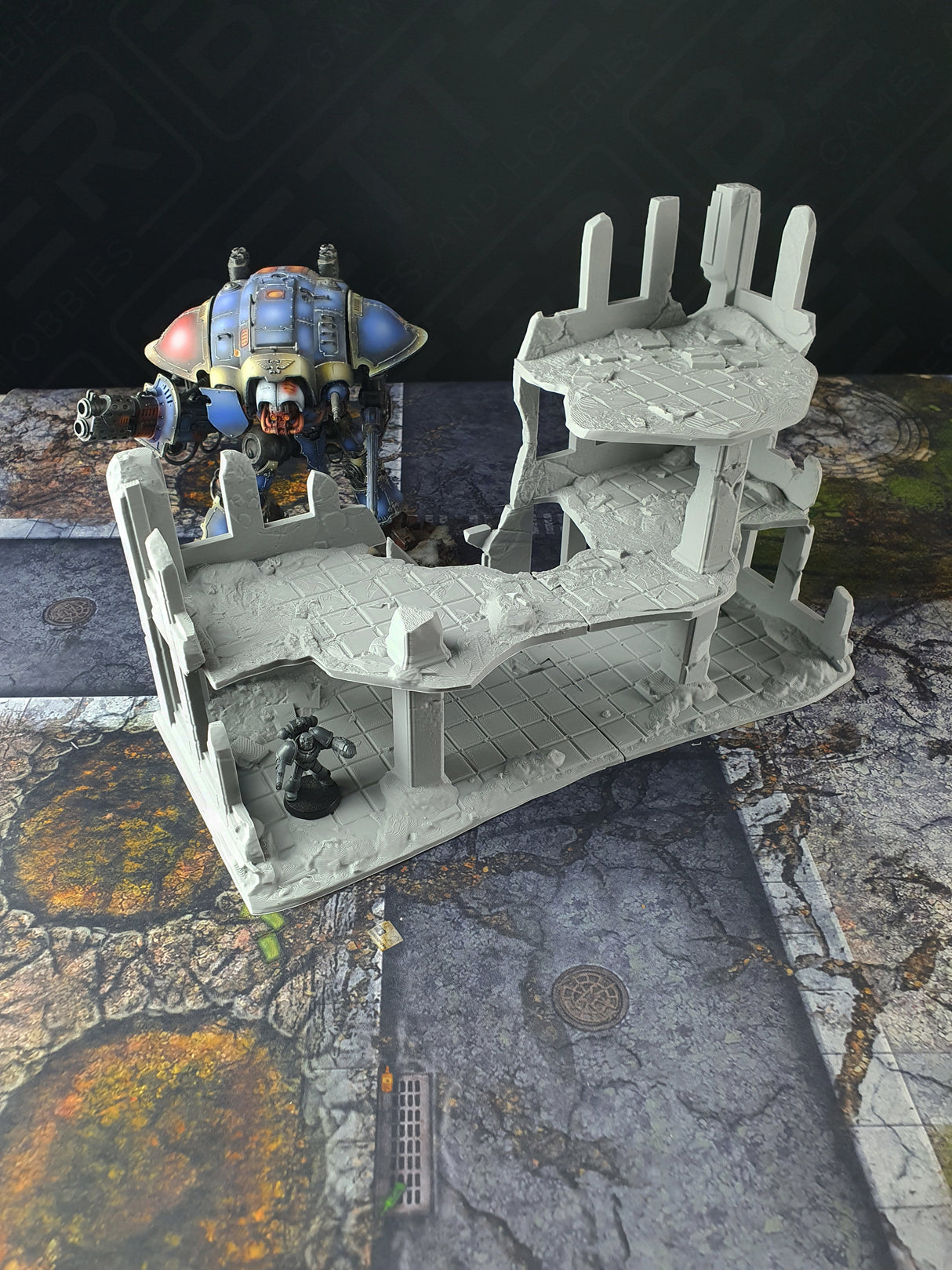 Gothic City Ruins - Terrain