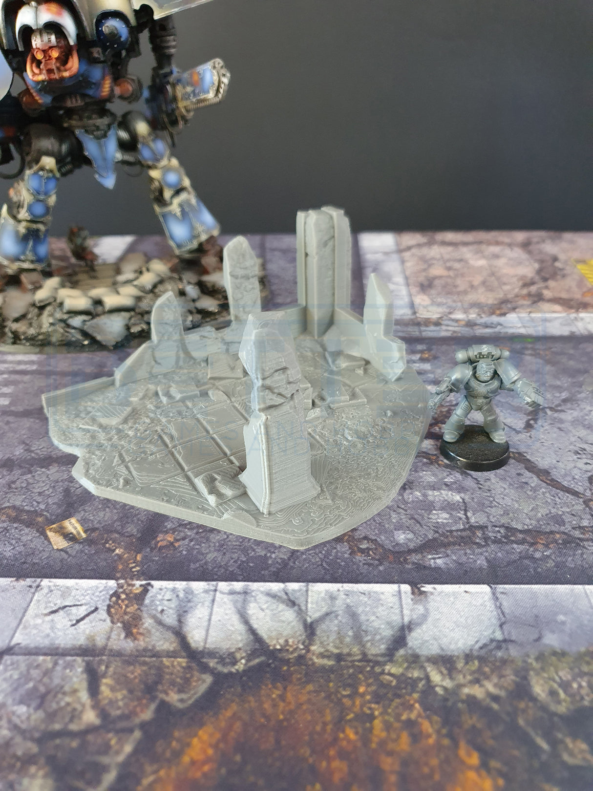 Gothic City Ruins - Terrain