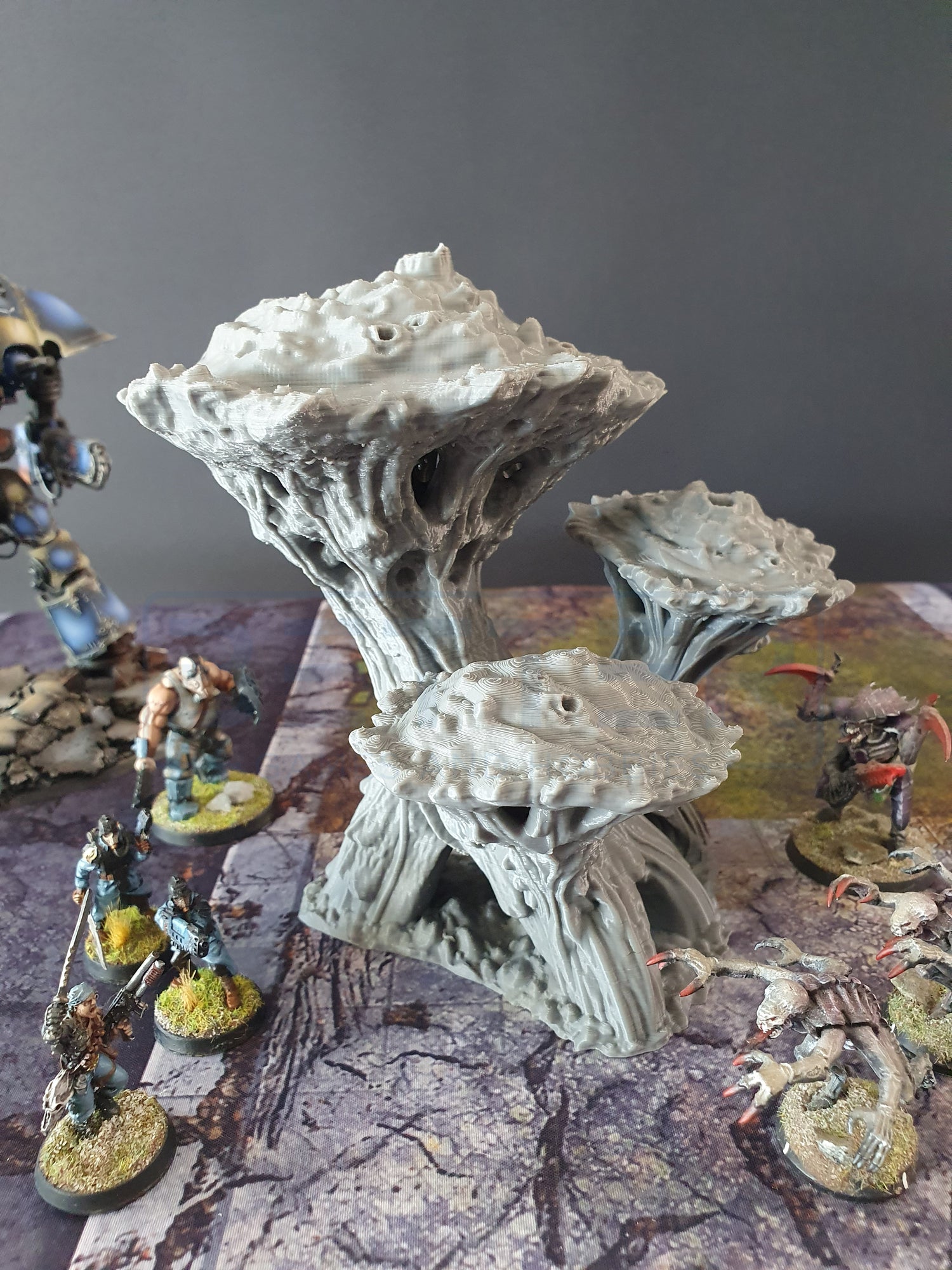 Alien Trees – Alien Flora Terrain for Sci-Fi Wargames