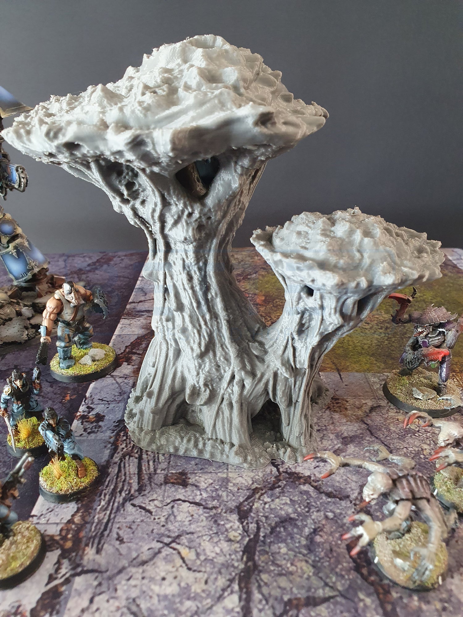 Alien Trees – Alien Flora Terrain for Sci-Fi Wargames
