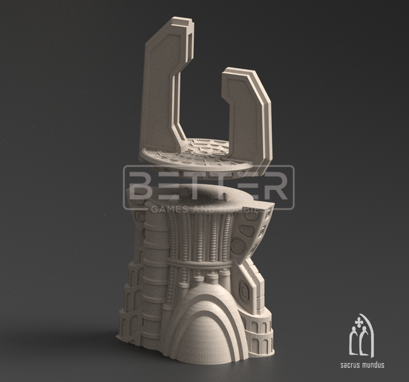Alien Sanctum World – Themed Terrain Set for Sci-Fi Wargaming