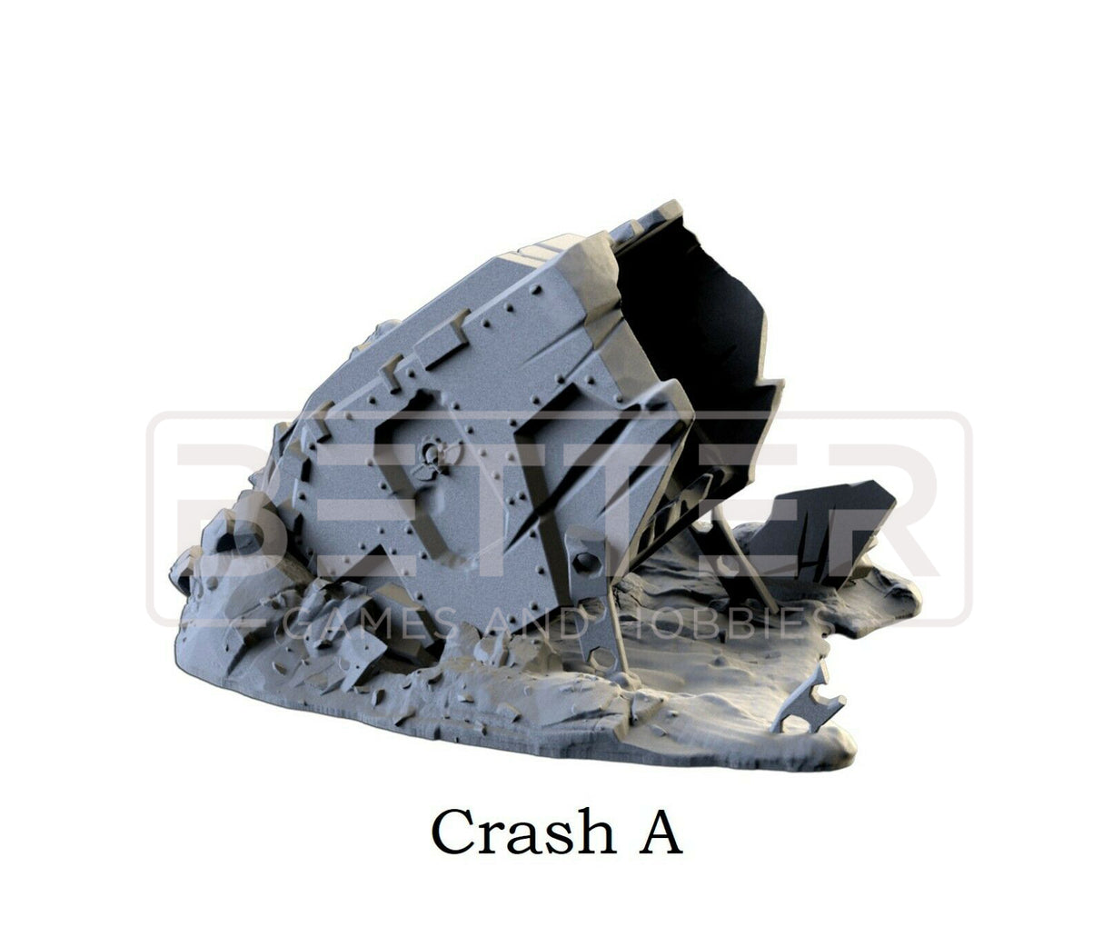 Crashed Vehicle