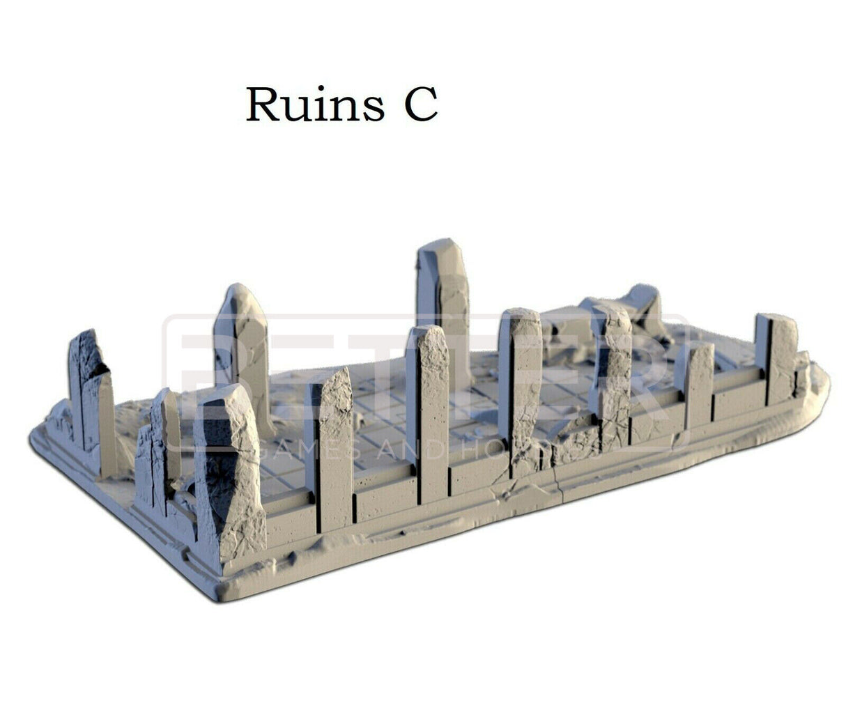 Gothic City Ruins - Terrain