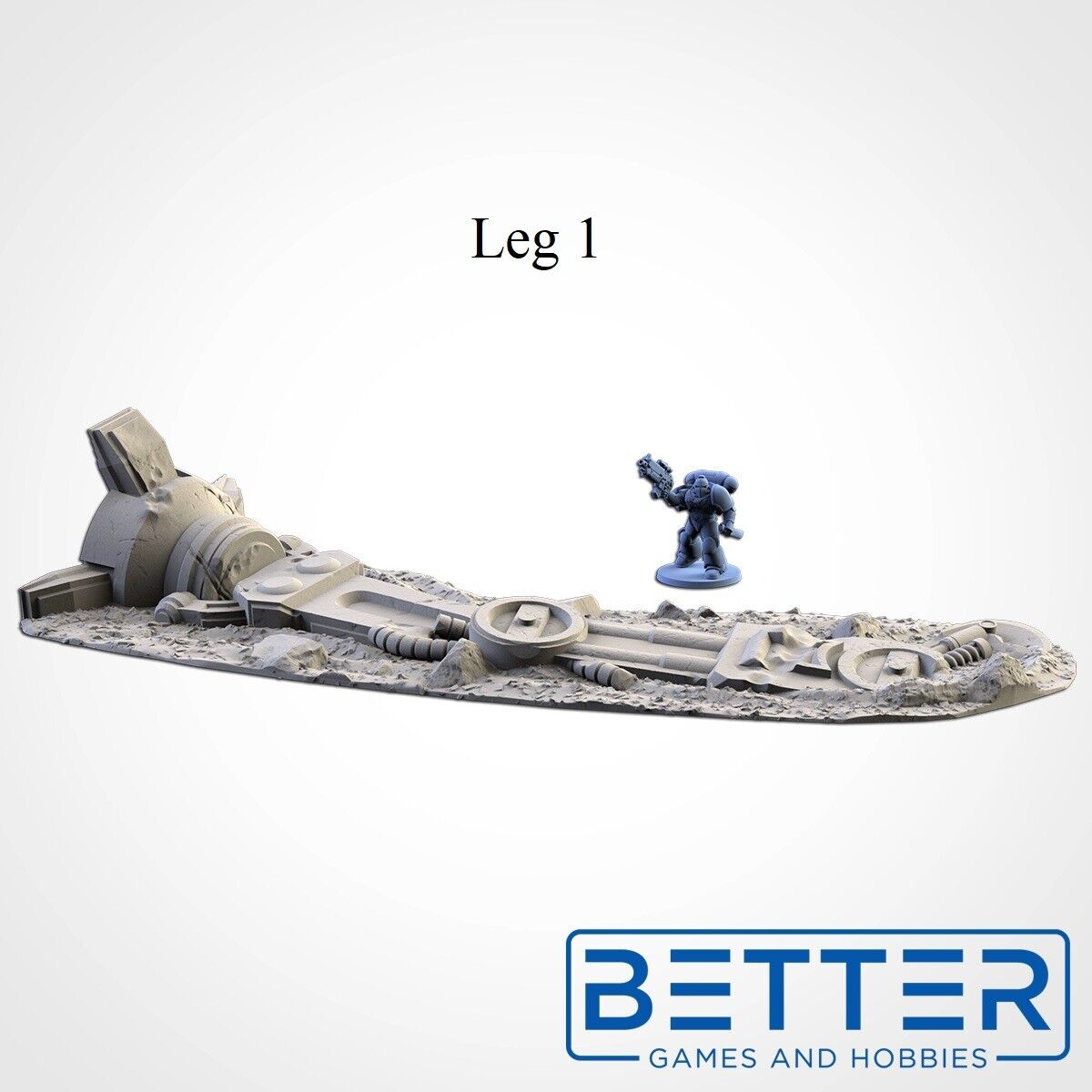 Crashed Sci-Fi Walker