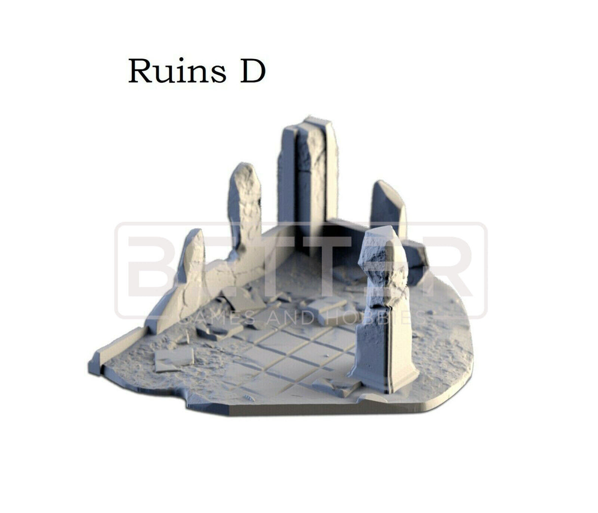 Gothic City Ruins - Terrain