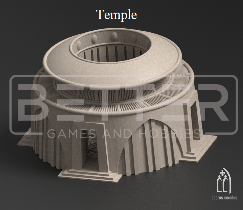 Alien Sanctum World – Themed Terrain Set for Sci-Fi Wargaming