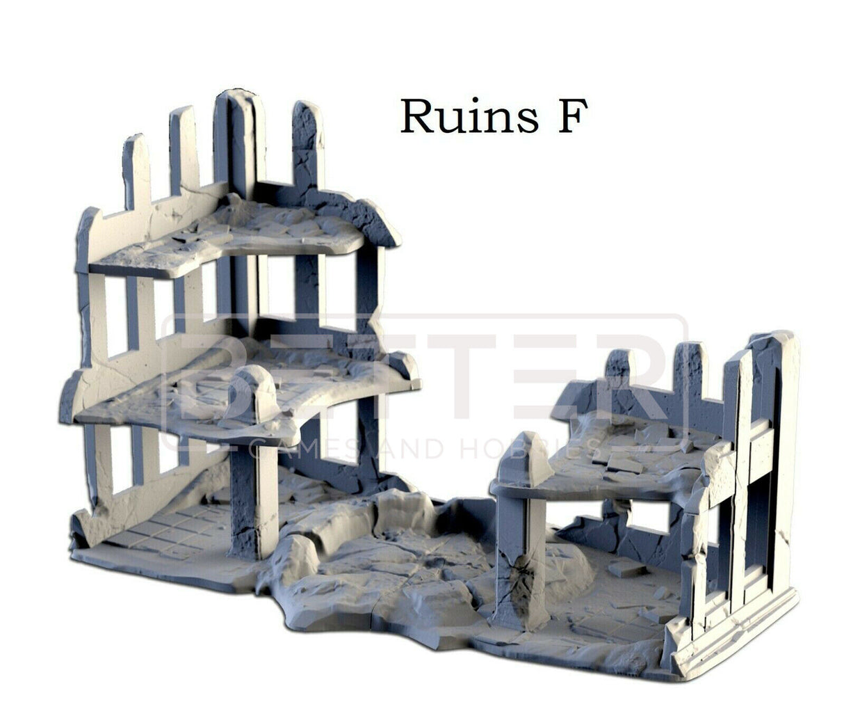 Gothic City Ruins - Terrain