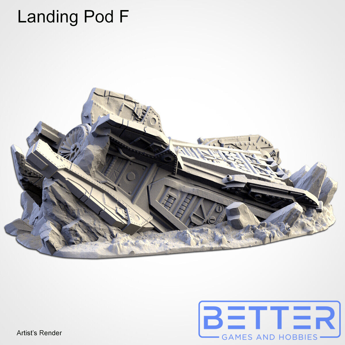 Landing Pods - Scatter terrain