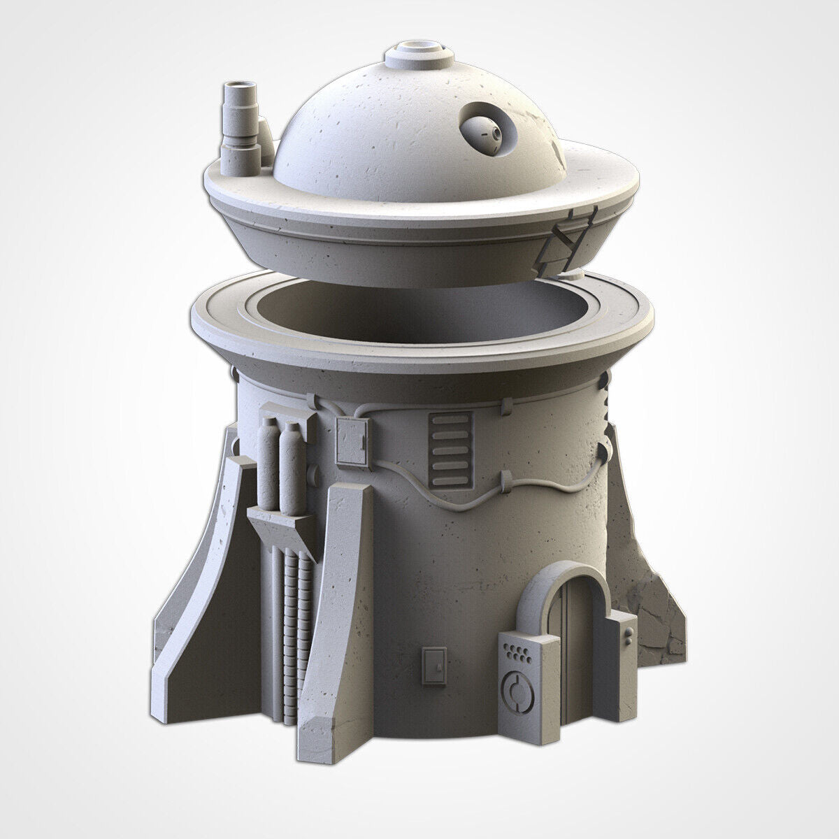 Desert Buildings Set 1 (32, 28, 15 & 10mm Scale) Tabletop wargaming terrain