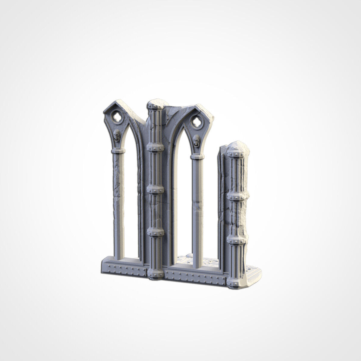 Cathedral Ruins (28mm Scale) for sci-fi wargaming RPG