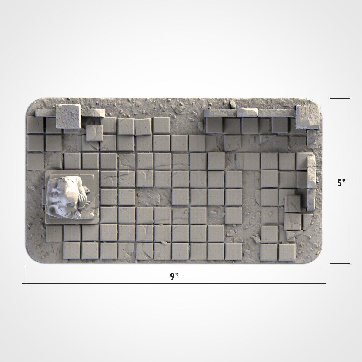 City Ruins - Set 2 WTC compatible competitive tabletop Terrain