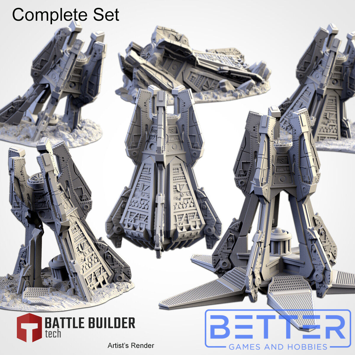 Landing Pods - Scatter terrain