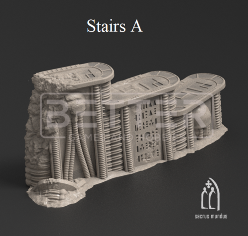 Alien Sanctum World – Themed Terrain Set for Sci-Fi Wargaming