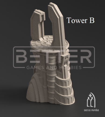 Alien Sanctum World – Themed Terrain Set for Sci-Fi Wargaming