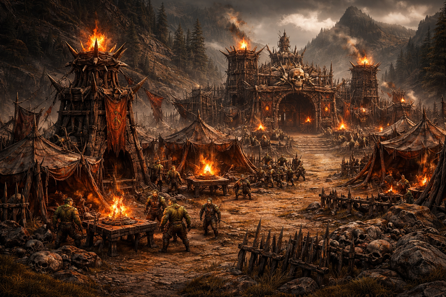 Orc & Goblin Terrain