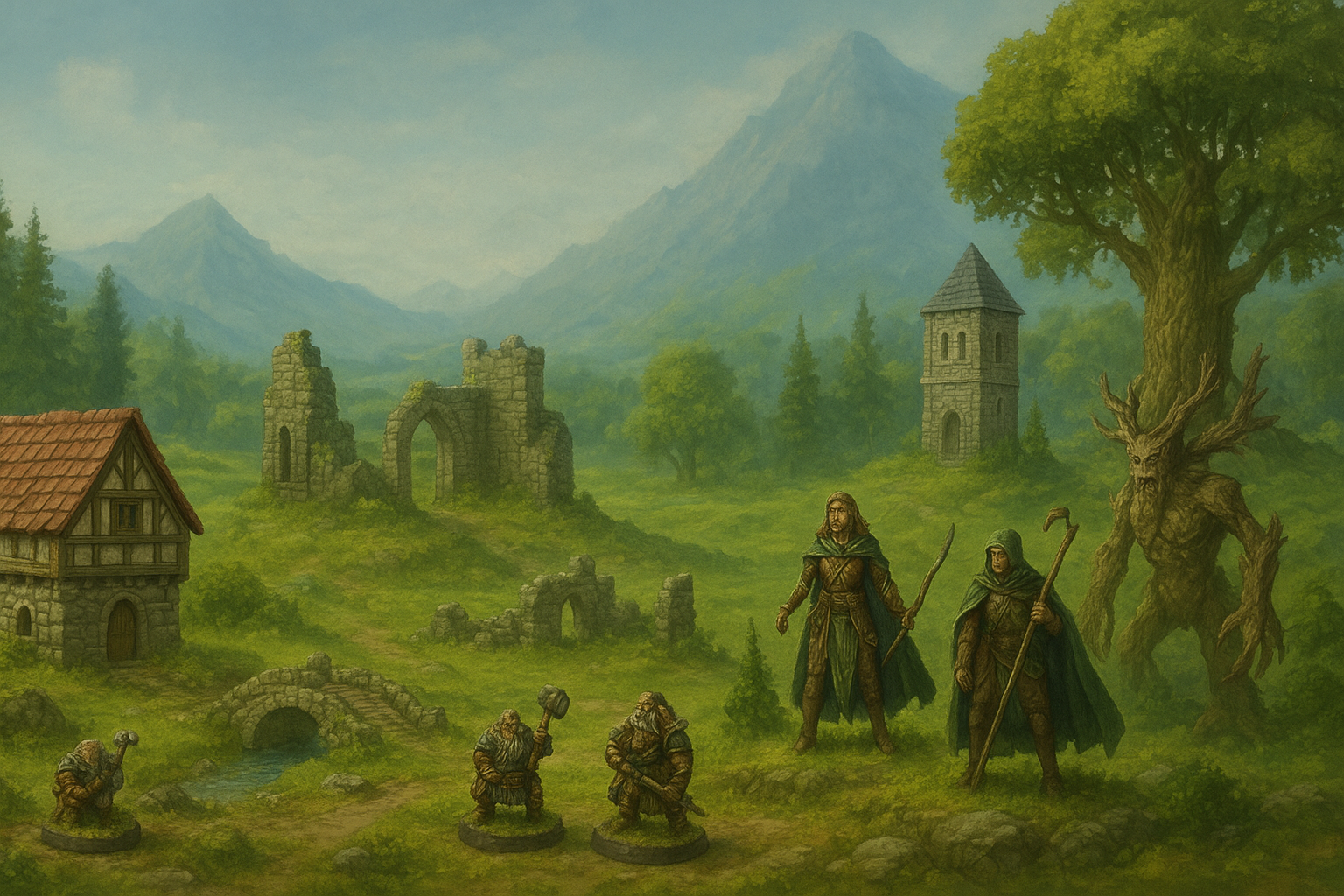 Fantasy Terrain & Miniatures for Tabletop Wargaming