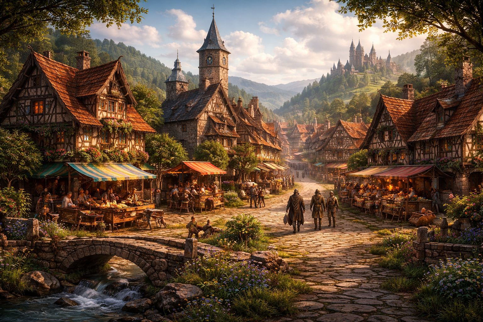 Fantasy Village & Town