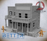 Frontier Town, Building 5 - 28, 15 and 10mm Scale, for Fantasy, Historical terrain RPG