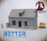 Overlord 1944, Cafe - 32, 28, 15 and 10mm Scale, for Fantasy, Historical terrain RPG