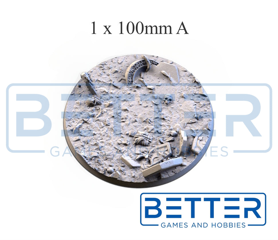 Graveyard - Themed bases and Toppers for sci-fi & fantasy wargaming